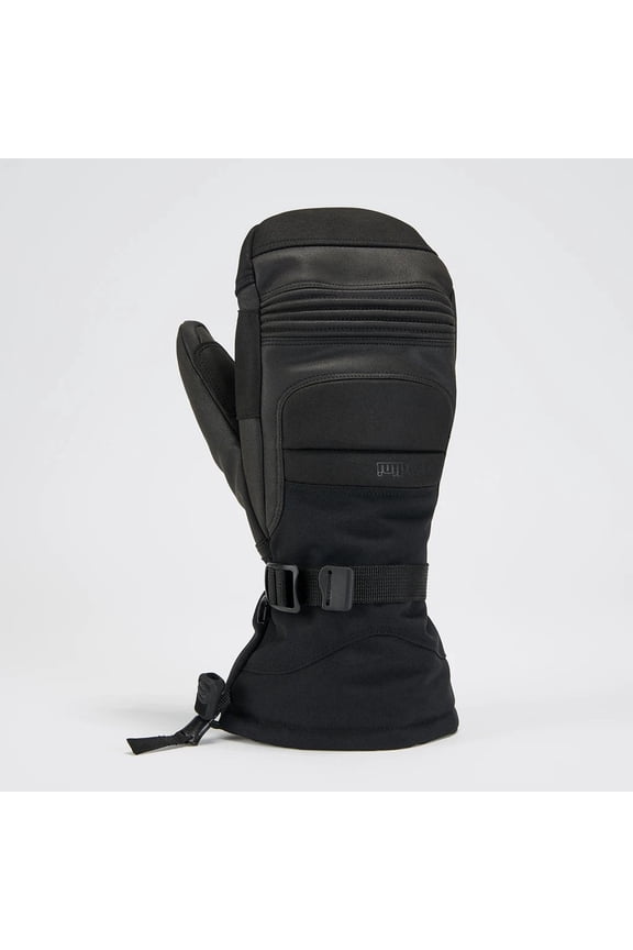 Men's Cache Gauntlet Mitt Color: Black, Size: XL