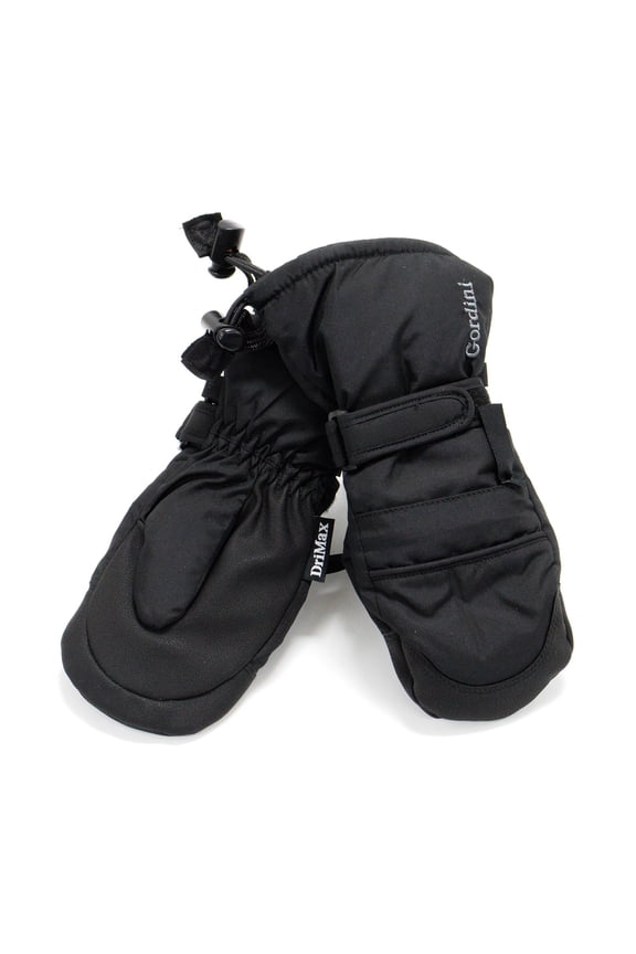 Toddlers Baby Insulated Mitten, Black,L - US