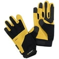thumbnail image 1 of Gordini Usa A610BLKBLY M TR Grip Work Gloves, Black, Medium, 1 of 1