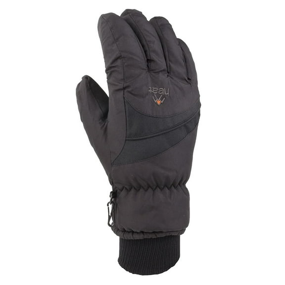 Gordini Women's Heat Gauntlet Waterproof Winter Gloves, Black