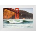 thumbnail image 1 of Gordon, Dave 18x13 White Modern Wood Framed Museum Art Print Titled - Golden Surf, 1 of 4