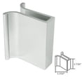 thumbnail image 1 of Gordon Glass Brite Chrome Frameless Shower Door Slip-On Finger Pull, 1 of 2