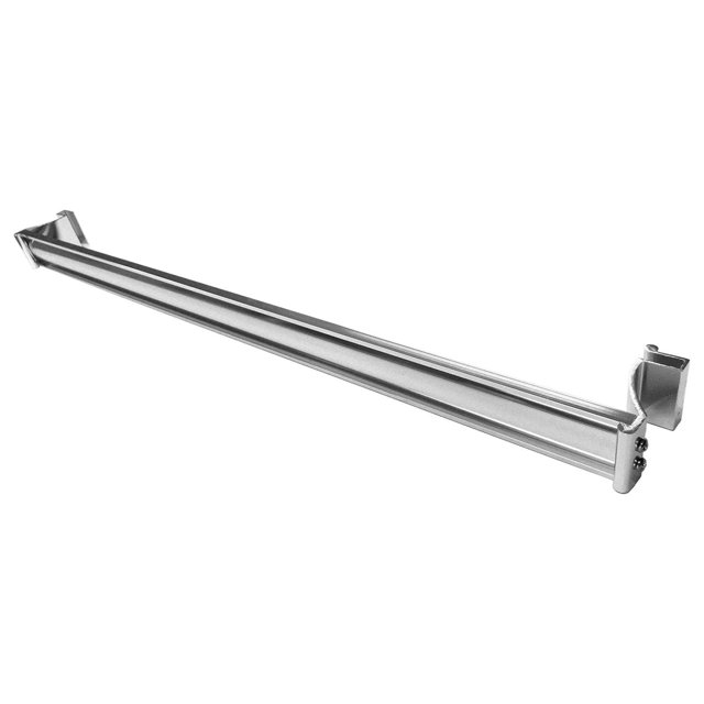 Gordon Glass Brushed Sliding Frameless Shower Door Single Towel Bar Kit