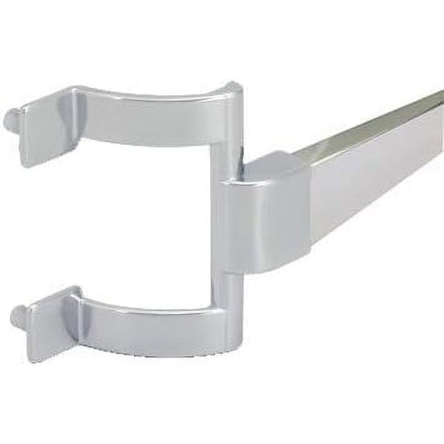 Gordon Glass Chrome Framed Sliding Shower Door Towel Bar and Brackets