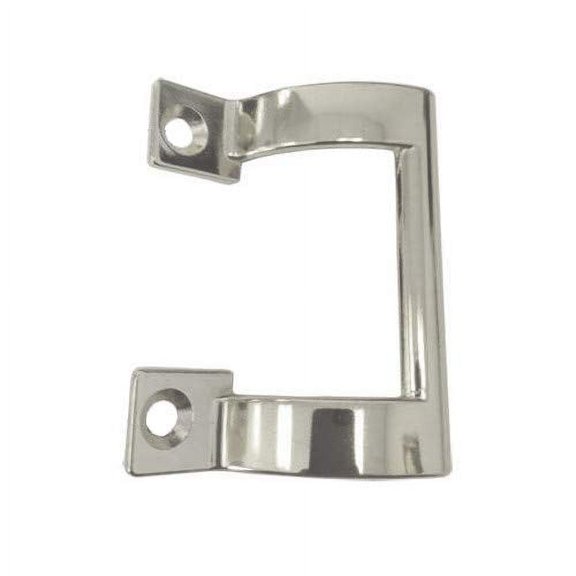 Gordon Glass Chrome Shower Door Inside Handle Pull Only, 2" Screw Holes