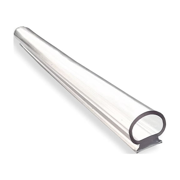 Gordon Glass Clear Vinyl Bulb Seal for Framed and Frameless Shower Doors - 84 in Long