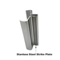 thumbnail image 1 of Gordon Glass Co. Frameless Shower Door Handle Set, Bright Chrome Metal, 1 of 2