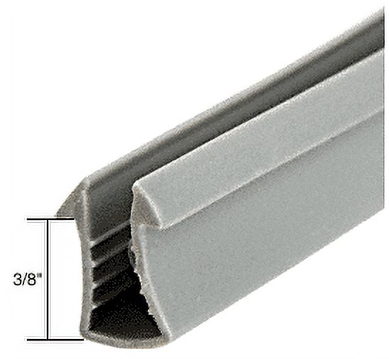 Gordon Glass Gray Shower Door Glazing Vinyl for 1/4" Glass - 18 ft Roll ...