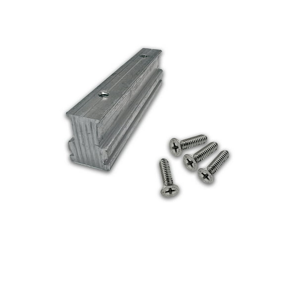 Gordon Glass Insert for Heavy Glass Pivot Hinge Frameless Glass Shower Door Headers