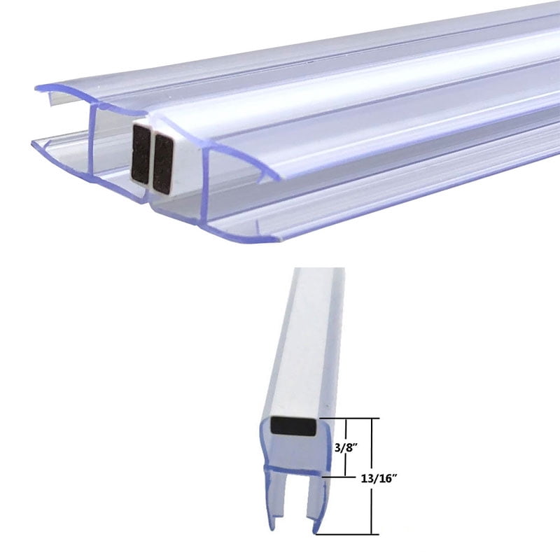 Gordon Glass® Universal 180 Degree Shower Door Magnetic Profile Seal ...