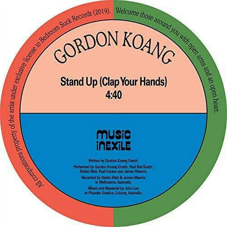 Gordon Koang - Stand Up, 12 Gordon Koang - Stand Up, 12