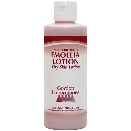 Gordon Laboratories - Emollia Lotion, For Dry and Scaly Skin, Alleviate Wind Burn, Peeling, and Dryness, 4oz