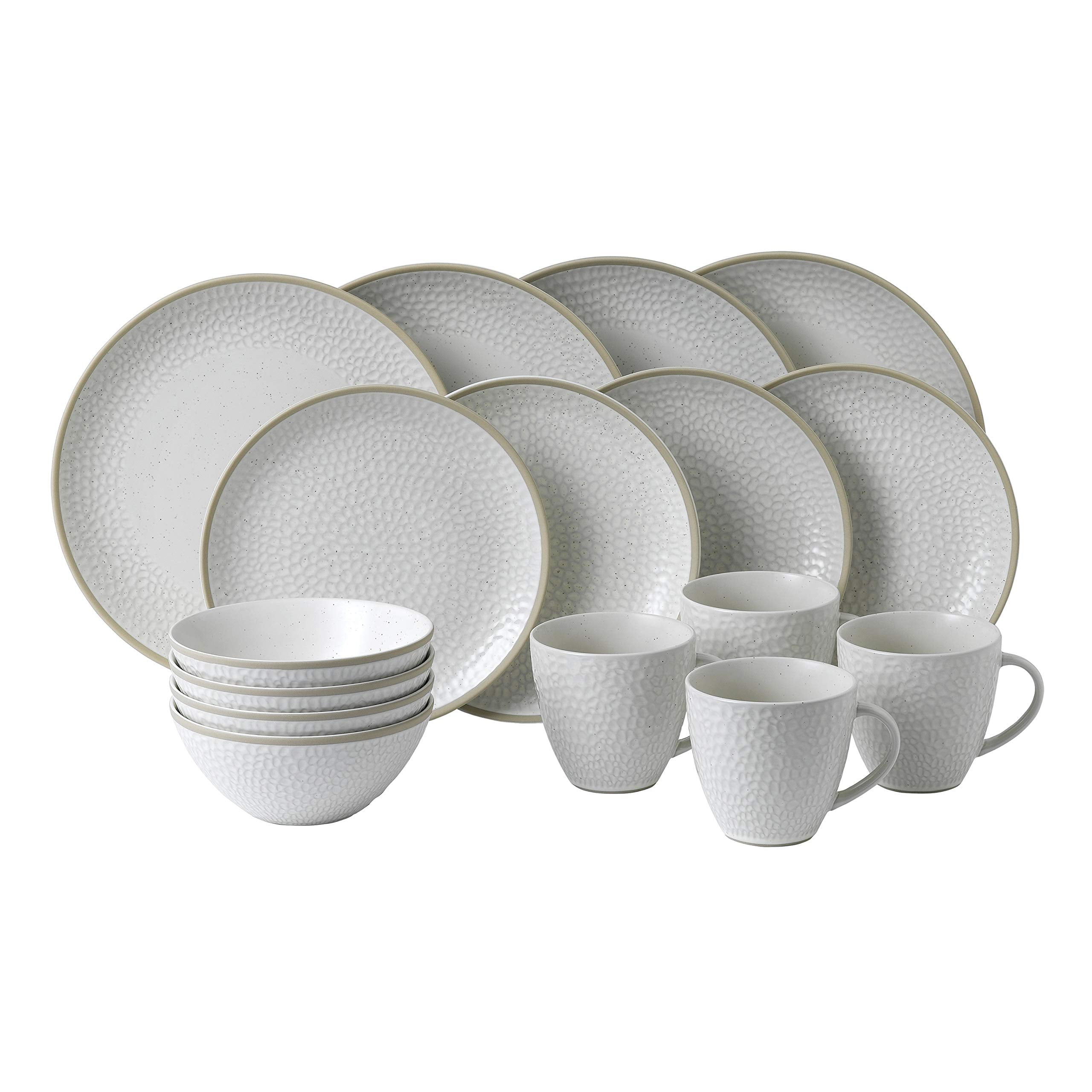 Royal Doulton Gordon Ramsay Maze 7-Piece White Bakeware Set - Porcelain, Oven-to-Table