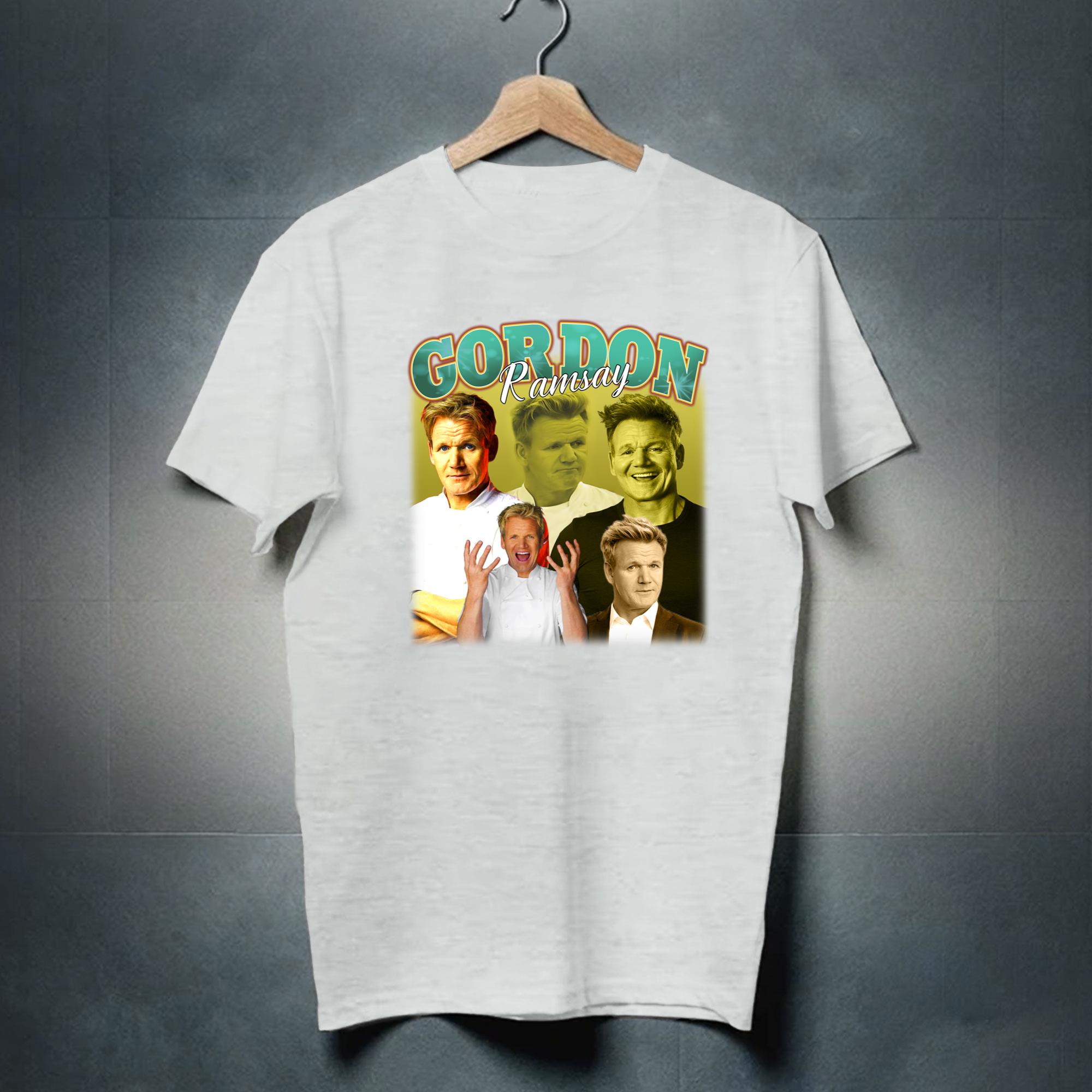 Gordon Ramsay Vintage Unisex Shirt, Vintage Gordon Ramsay TShirt Gift ...