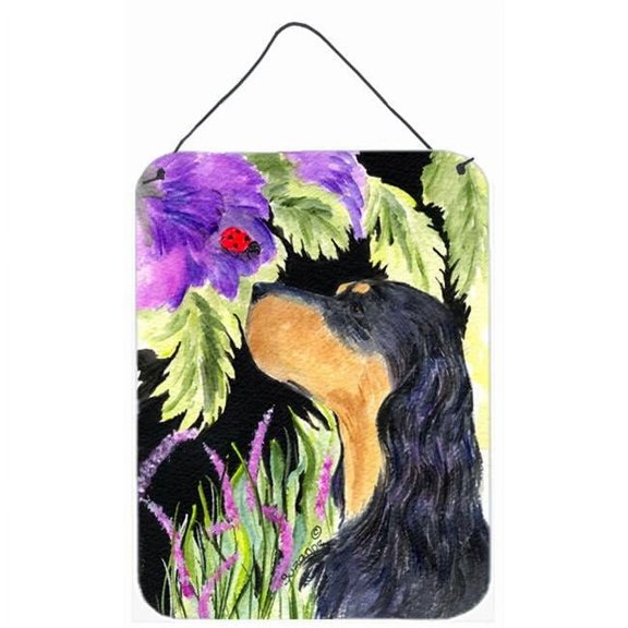 Gordon Setter Aluminum Metal Wall & Door Hanging Prints 12 x 16 in.