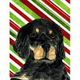 thumbnail image 1 of Gordon Setter Candy Cane Holiday Christmas Flag Canvas- House Size, 1 of 1