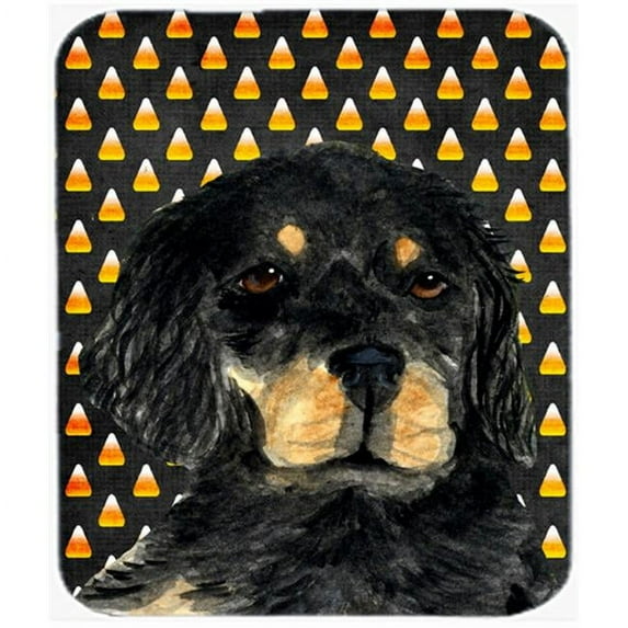 Gordon Setter Candy Corn Halloween Portrait Mouse Pad, Hot Pad or Trivet