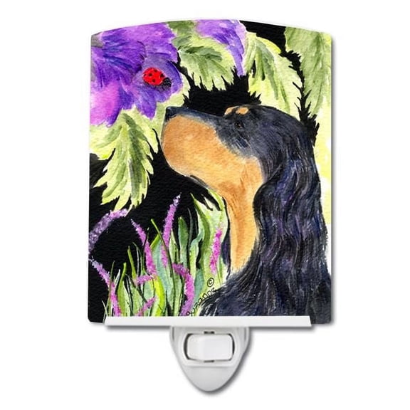 Gordon Setter Ceramic Night Light