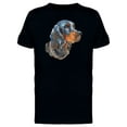 thumbnail image 1 of Gordon Setter Dog Painting T-Shirt Men -Image by Shutterstock, Male XX-Large, 1 of 2