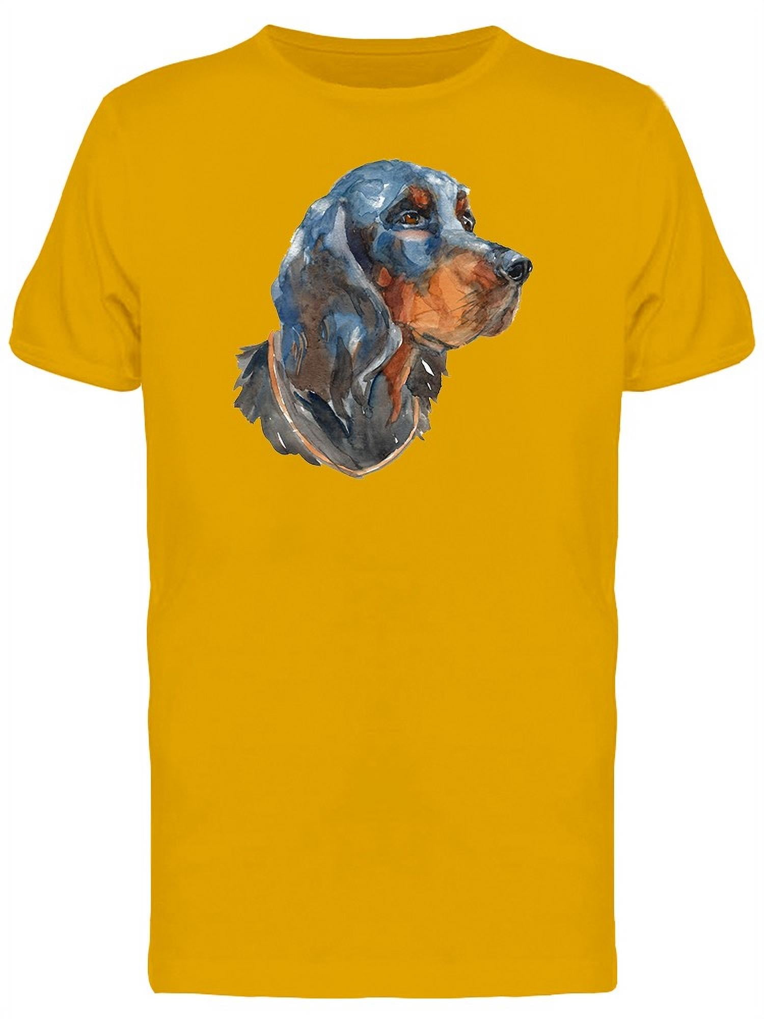 Gordon Setter Dog Painting T Shirt Men Image by Shutterstock Male x Large Walmart