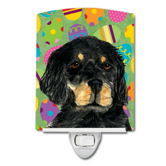 Gordon Setter Easter Eggtravaganza Ceramic Night Light