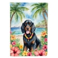 thumbnail image 1 of Gordon Setter Luau Garden Flag 11.25 in x 15.5 in, 1 of 5