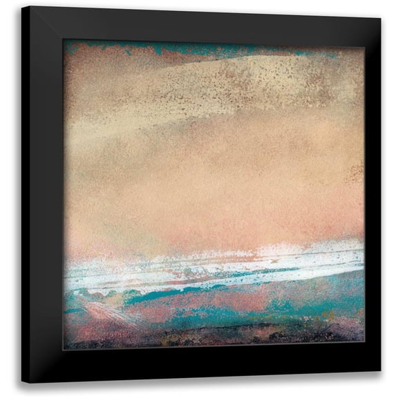 Gordon, Sharon 12x12 Black Modern Framed Museum Art Print Titled - Origin Abstract III