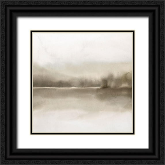 Allen, Kimberly 12x12 Black Ornate Wood Framed with Double Matting Museum Art Print Titled - The View