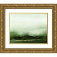 thumbnail image 1 of Gordon, Sharon 14x12 Gold Ornate Wood Framed with Double Matting Museum Art Print Titled - Verdant III, 1 of 4