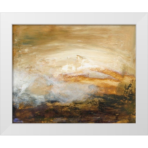 Gordon, Sharon 14x12 White Modern Wood Framed Museum Art Print Titled - Exploring II