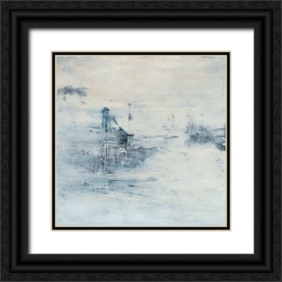 Gordon, Sharon 15x15 Black Ornate Wood Framed with Double Matting Museum Art Print Titled - Fog Lifting V