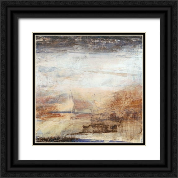 Gordon, Sharon 15x15 Black Ornate Wood Framed with Double Matting Museum Art Print Titled - Translate I