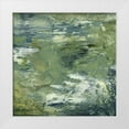 thumbnail image 1 of Gordon, Sharon 15x15 White Modern Wood Framed Museum Art Print Titled - Encaustic Tile in Green II, 1 of 4