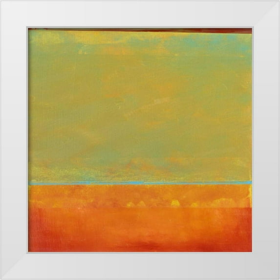 Gordon, Sharon 15x15 White Modern Wood Framed Museum Art Print Titled - Paths VII