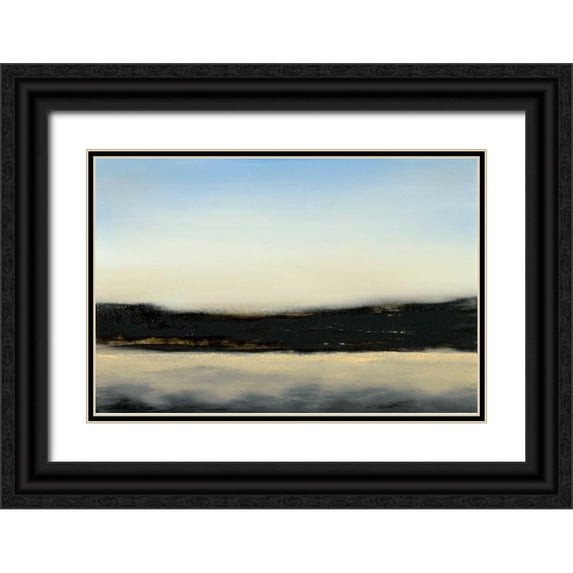 Gordon, Sharon 18x13 Black Ornate Wood Framed with Double Matting Museum Art Print Titled - Ocean Tide VI