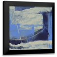 thumbnail image 1 of Gordon, Sharon 20x20 Black Modern Framed Museum Art Print Titled - Evolve Blue I, 1 of 5