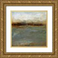 thumbnail image 1 of Gordon, Sharon 20x20 Gold Ornate Wood Framed with Double Matting Museum Art Print Titled - Calm Shore Line, 1 of 4