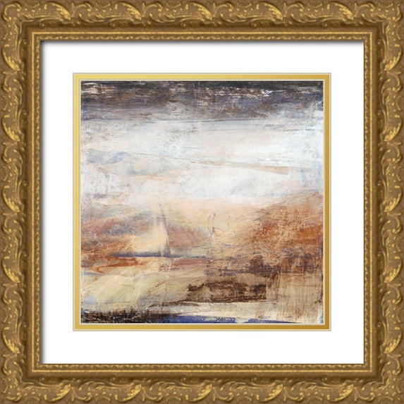 Gordon, Sharon 20x20 Gold Ornate Wood Framed with Double Matting Museum Art Print Titled - Translate I