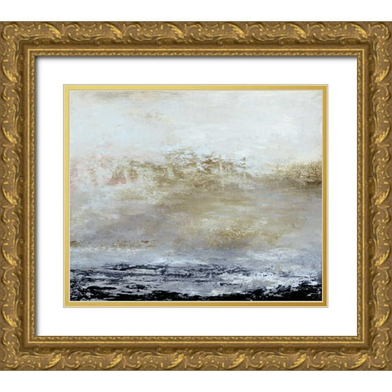 Gordon, Sharon 23x20 Gold Ornate Wood Framed with Double Matting Museum Art Print Titled - Seasons I