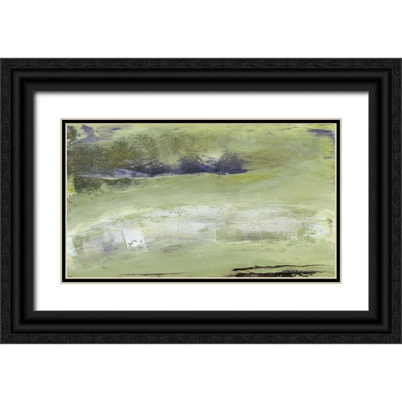Gordon, Sharon 24x15 Black Ornate Wood Framed with Double Matting Museum Art Print Titled - Tangent VI