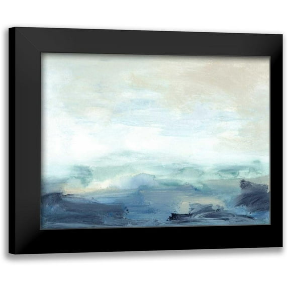 Gordon, Sharon 24x19 Black Modern Framed Museum Art Print Titled - Bay Wave I