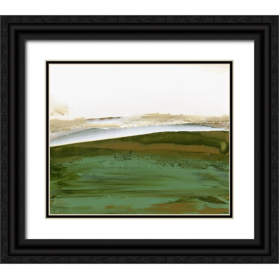 Gordon, Sharon 30x26 Black Ornate Wood Framed with Double Matting Museum Art Print Titled - Lyrical II