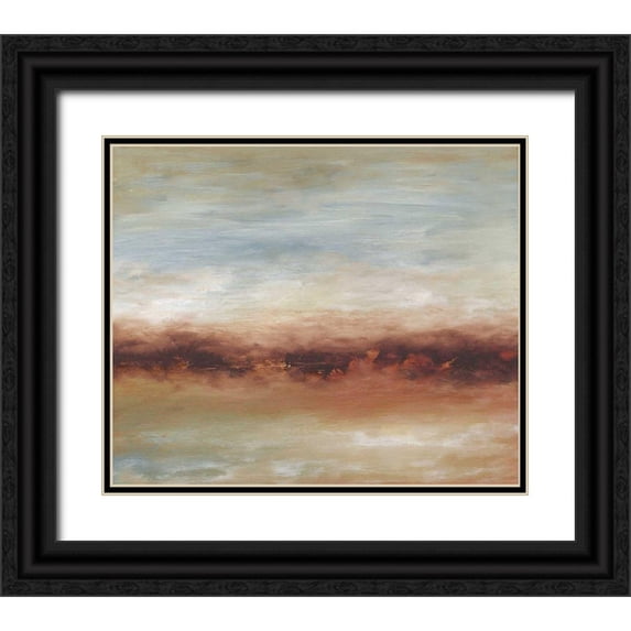 Gordon, Sharon 30x26 Black Ornate Wood Framed with Double Matting Museum Art Print Titled - The Reef