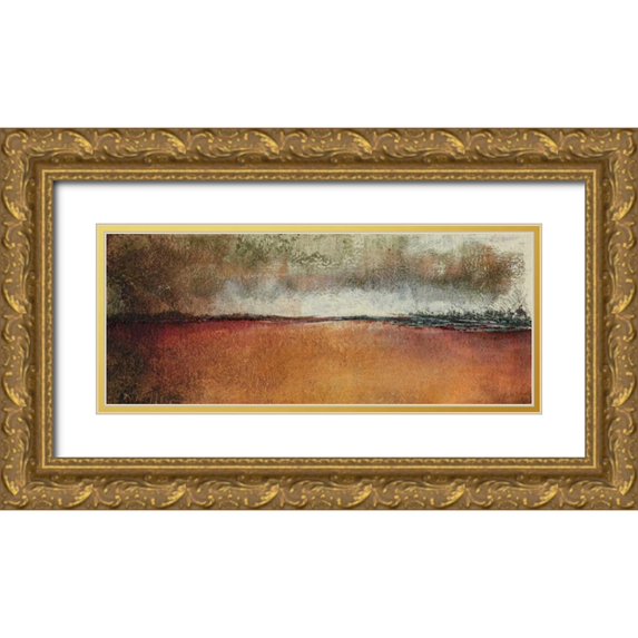 Gordon, Sharon 32x15 Gold Ornate Wood Framed with Double Matting Museum Art Print Titled - Reflect