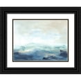 thumbnail image 1 of Gordon, Sharon 32x25 Black Ornate Wood Framed with Double Matting Museum Art Print Titled - Bay Wave I, 1 of 4