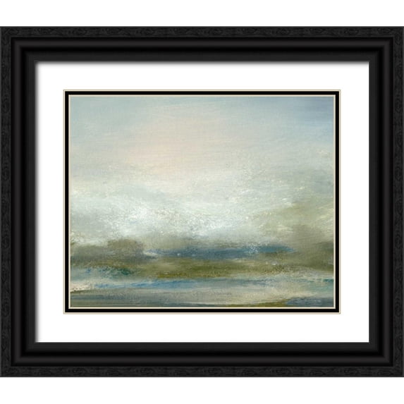 Gordon, Sharon 32x26 Black Ornate Wood Framed with Double Matting Museum Art Print Titled - Sea I