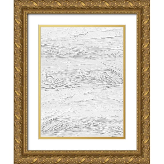 Gordon, Sofia 15x18 Gold Ornate Wood Framed with Double Matting Museum Art Print Titled - Textured on White IV