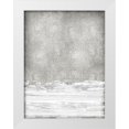 thumbnail image 1 of Gordon, Sofia 19x24 White Modern Wood Framed Museum Art Print Titled - White on Silver II, 1 of 4