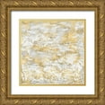 thumbnail image 1 of Gordon, Sofia 20x20 Gold Ornate Wood Framed with Double Matting Museum Art Print Titled - Textural with Gold III, 1 of 4