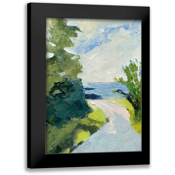 Gordon, Toby 11x14 Black Modern Framed Museum Art Print Titled - Rounding The Bend